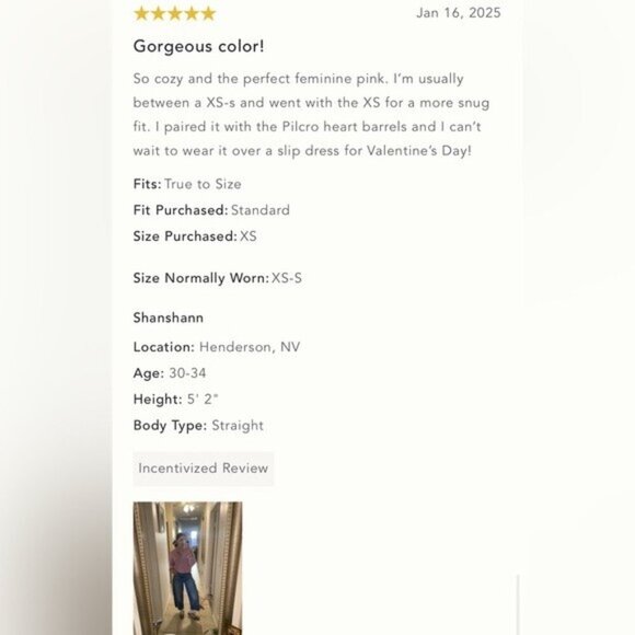 NWT Size S - Anthropologie Textured Mock-Neck Sweater (Made in Italy) - Picture 8 of 16